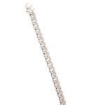 Cuban Link CZ Bracelet in Silver