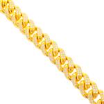 Cuban Link CZ Chain in Silver