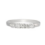 Forever Diamonds Diamond Anniversary Band om 14kt White Gold