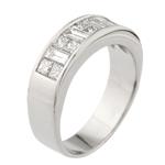 Diamond Band in Platinum