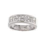 Forever Diamonds Diamond Band in Platinum