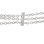 Diamond Bubble Necklace in 18kt White Gold