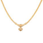 Forever Diamonds Diamond Cluster Necklace in 14kt Gold