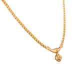 Diamond Cluster Necklace in 14kt Gold