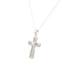 Diamond Cross in 14kt White Gold 