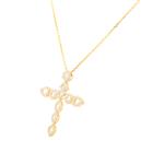 Diamond Cross of Shapes in 14kt Gold