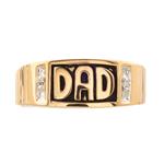 Forever Diamonds Diamond "DAD" Ring in 14kt Gold