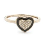 Forever Diamonds Diamond Heart Ring in 14kt Rose Gold