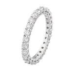 Diamond Infinity Band in Platinum