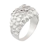 Diamond Nugget Ring in 14kt White Gold