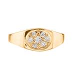 Diamond Pinky Ring in 14kt Gold