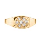 Forever Diamonds Diamond Pinky Ring in 14kt Gold