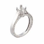 Diamond Setting in 14kt White Gold