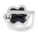 Forever Diamonds Diamond "Splat" Ring in 14kt White Gold