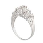 Diamond Wedding Band in 10kt White Gold
