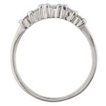 Diamond Wedding Band in 14kt White Gold