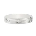 Forever Diamonds Diamond Wedding Band in 14kt White Gold