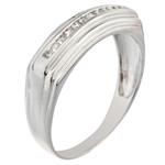 Diamond Wedding Band in 14kt White Gold