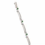 Emerald and Diamond Bracelet