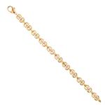 Fancy Diamond Bracelet in 14kt Gold