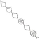 Forever Diamonds Fancy Diamond Bracelet in 14kt White Gold