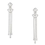 Forever Diamonds Fancy Diamond Earrings in 18kt White Gold