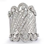 Forever Diamonds Fancy Diamond Ring in 14kt White Gold