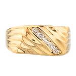 Five Stone Diamond Ring in 14kt Gold