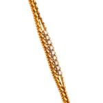 Foxtail Diamond Bracelet in 14kt Gold