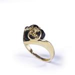 Forever Diamonds Mom On Onyx Gold Ring