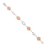 Opal Diamond Bracelet in 18kt White Gold