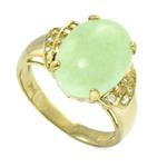 Jade Ring in 14kt Gold