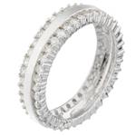 Parallel Diamond Eternity Band in 14kt White Gold
