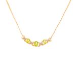 Forever Diamonds Peridot Gemstone Necklace in 14kt Gold