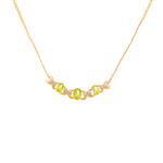 Forever Diamonds Peridot Gemstone Necklace in 14kt Gold