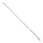 Round Diamond Bracelet in 14kt White Gold