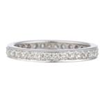 Forever Diamonds Round Cut Diamond Eternity Band in 18kt White Gold