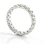 2.38CT Diamond Eternity Band in 18kt White Gold 