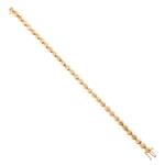 Round Diamond Tennis Bracelet in 14kt Gold 