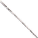 Round Diamond Tennis Bracelet in 14kt White Gold