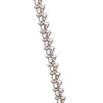 Round Diamond Tennis Bracelet in 14kt White Gold