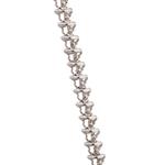 Round Diamond Tennis Bracelet in 14kt White Gold