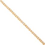 Round Diamond Tennis Bracelet in 18kt Gold