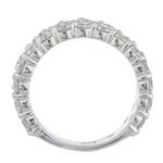 Round Diamond Wedding Band in 14kt White Gold