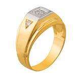 Round Diamonds Ring in 14kt Gold