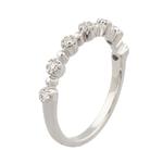 Stackable Diamond Rings in 18kt White Gold