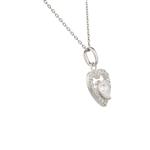 Sterling Silver Gemstone Heart Pendant