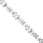 Vintage Diamond Bracelet in 14kt White Gold