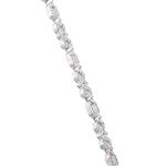 Vintage Infinity Diamond Bracelet in 18kt White Gold