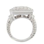 Vintage Style Diamond Ring in 14kt White Gold